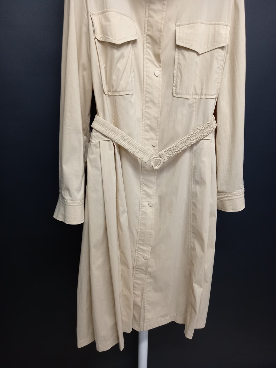 새 에고이스트 춘추 홀겹 트렌치코트 66.77 상품이미지3