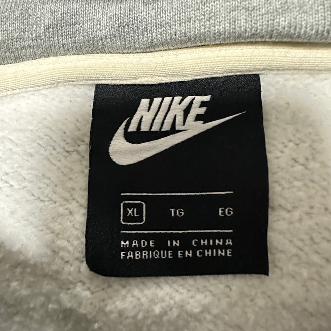 NIKE nsw hoodie brs dark grey heather xl 상품이미지3