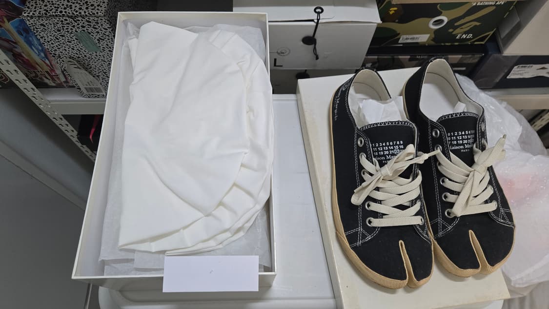 마르지엘라 타비 컨버스 로우 42.5사이즈(275) 상품이미지1