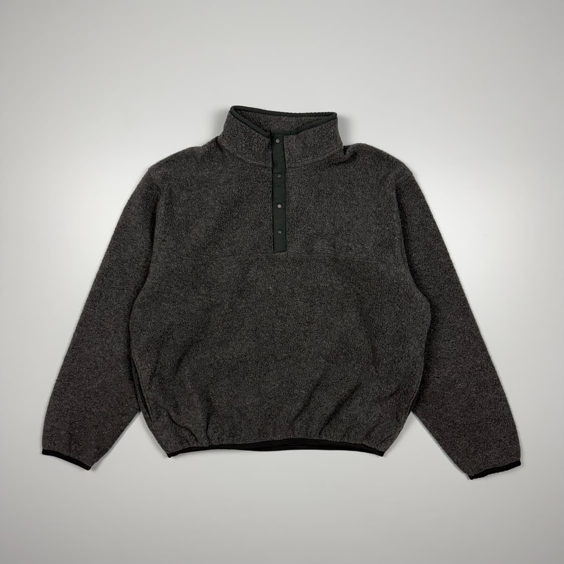(105) 80s 엘엘빈 플리스 풀오버 차콜 상품이미지1