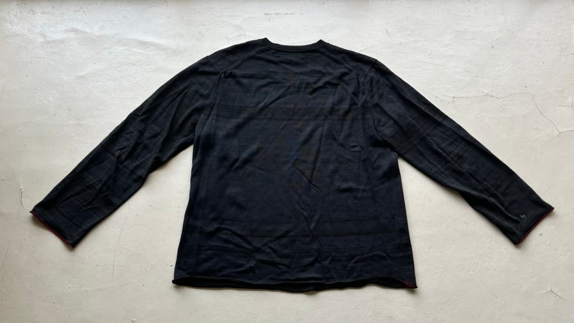 Comme des Garcons Shirt 블랙 스트라이프 니트 상품이미지3