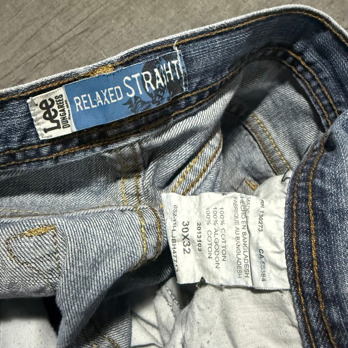 Relaxed Straight Fit Denim Pants 상품이미지9