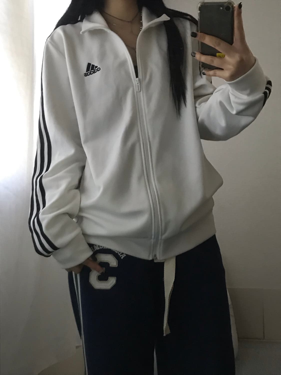 아디다스 검흰 져지 상품이미지2