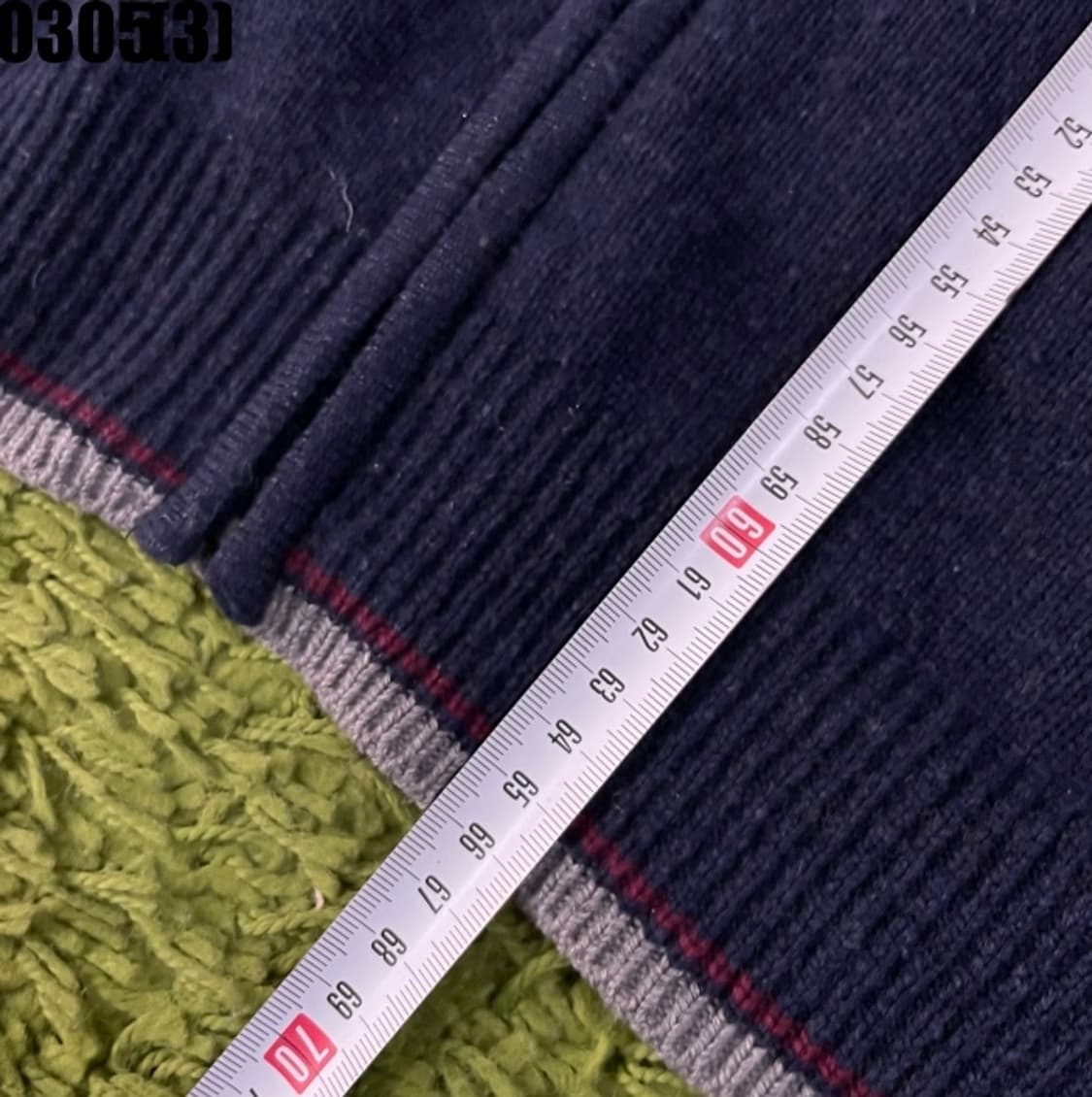 올젠 니트 집업 자켓 상품이미지7