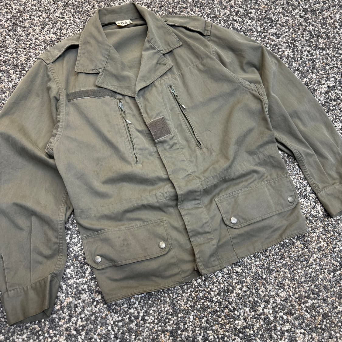 80s 빈티지 프랑스군 F1 필드 자켓 (L)   상품이미지3