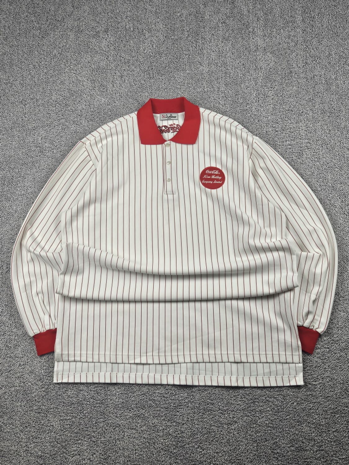 SL OUTDOOR 코카콜라 스트라이프 PK 티셔츠 (4XL)/10266 상품이미지1