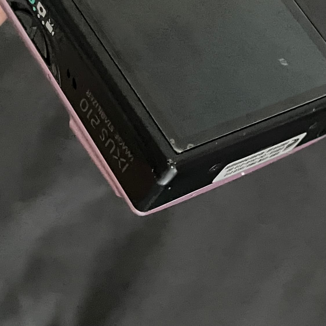 작례) 캐논 익서스 ixus 210 핑크  상품이미지4