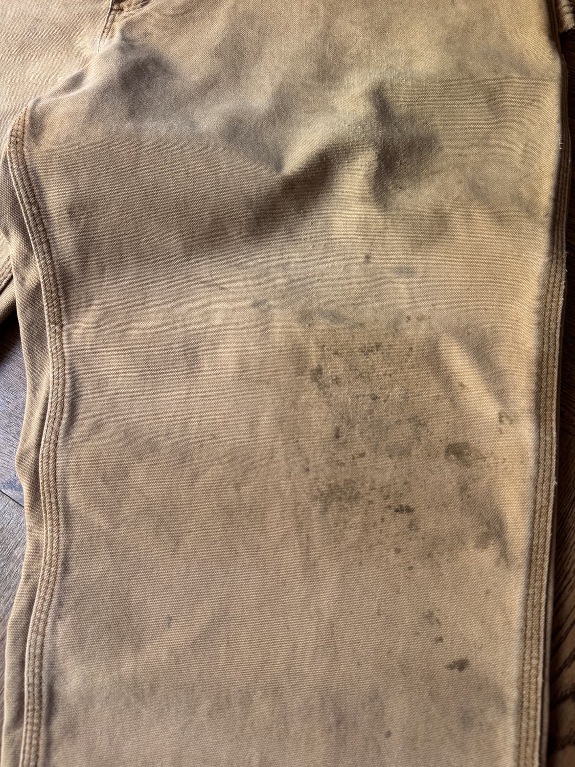 [44]칼하트 USA 더티 페이딩 빅사이즈 브라운 싱글니 워크 팬츠 상품이미지5