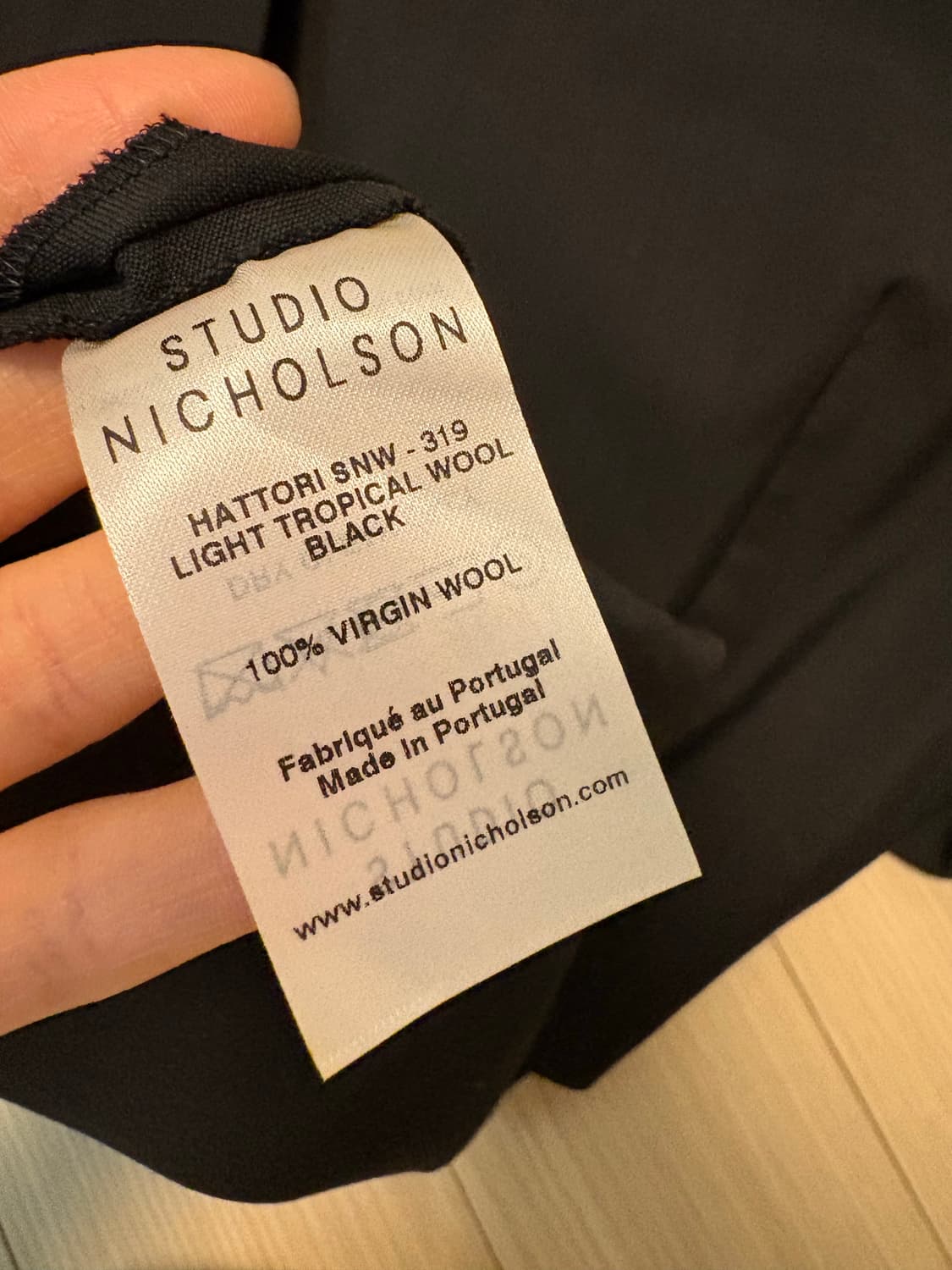 스튜디오니콜슨 Hattori 스커트  상품이미지9