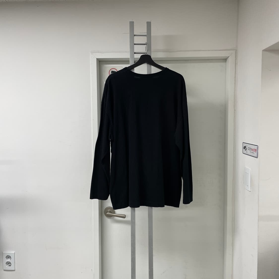 꼼데가르송 CDG 긴팔 티셔츠 블랙 M 상품이미지5