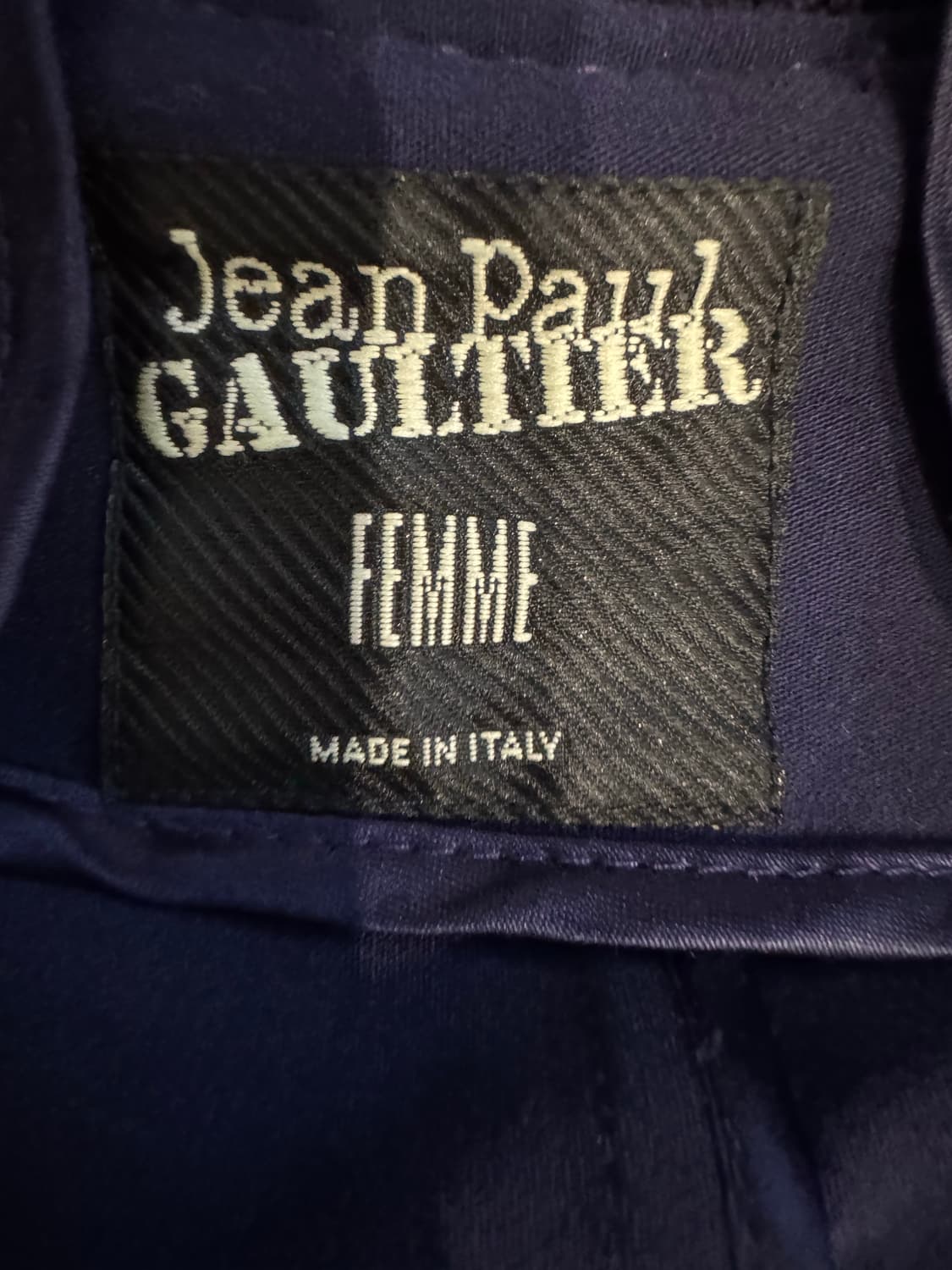 빈티지 Y2K Jean Paul Gaultier 크롭 컨투어 재킷 상품이미지5