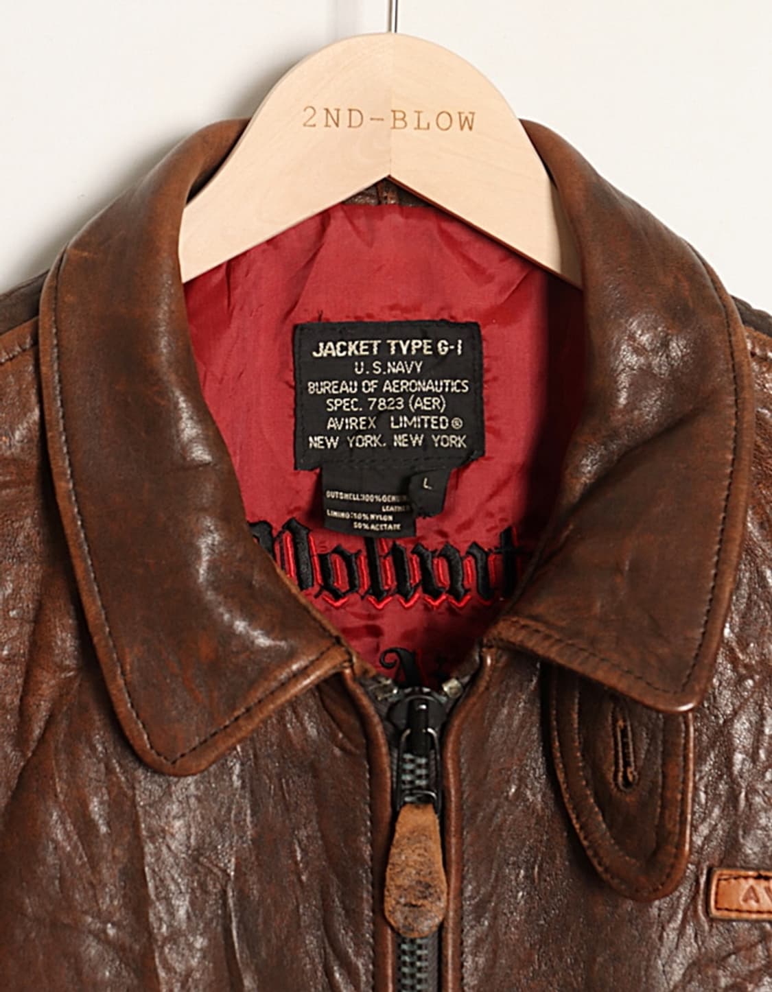80's AVIREX G-1 Flight Jacket 상품이미지2
