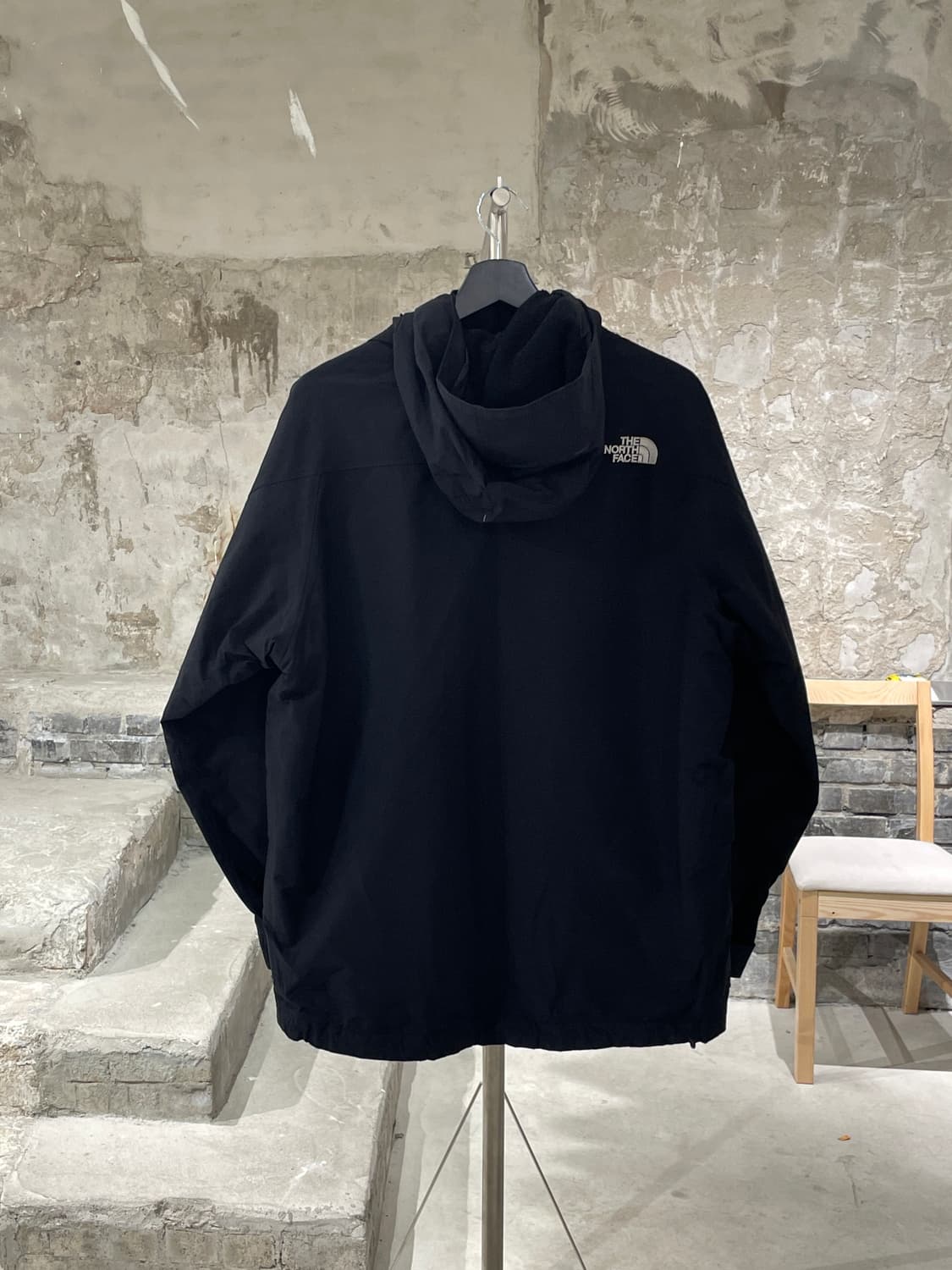 노스페이스 블랙 하이벤트 플리스 라이닝 자켓 상품이미지6