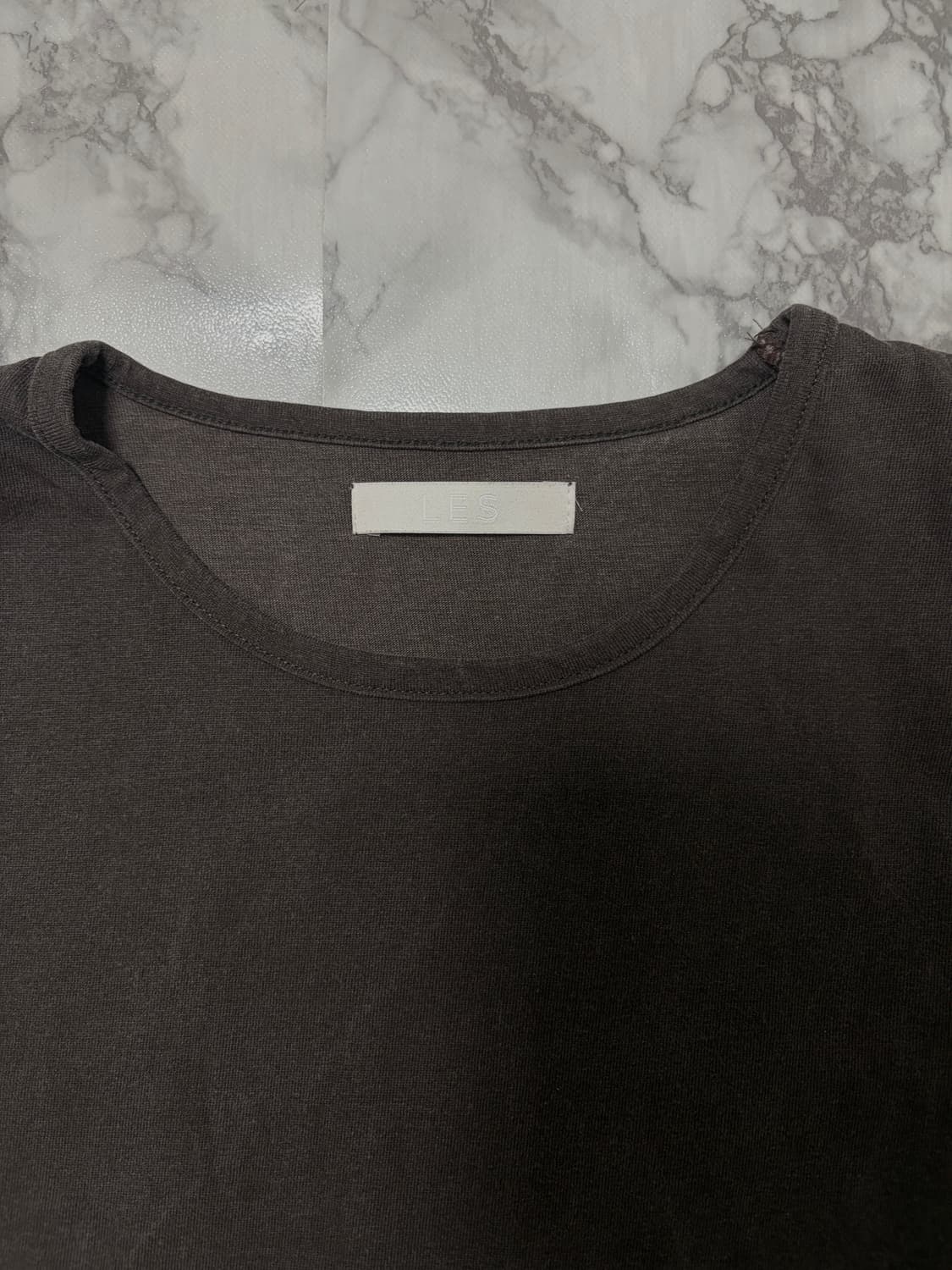 [2] LES Brev t-shirt (brown) 상품이미지2