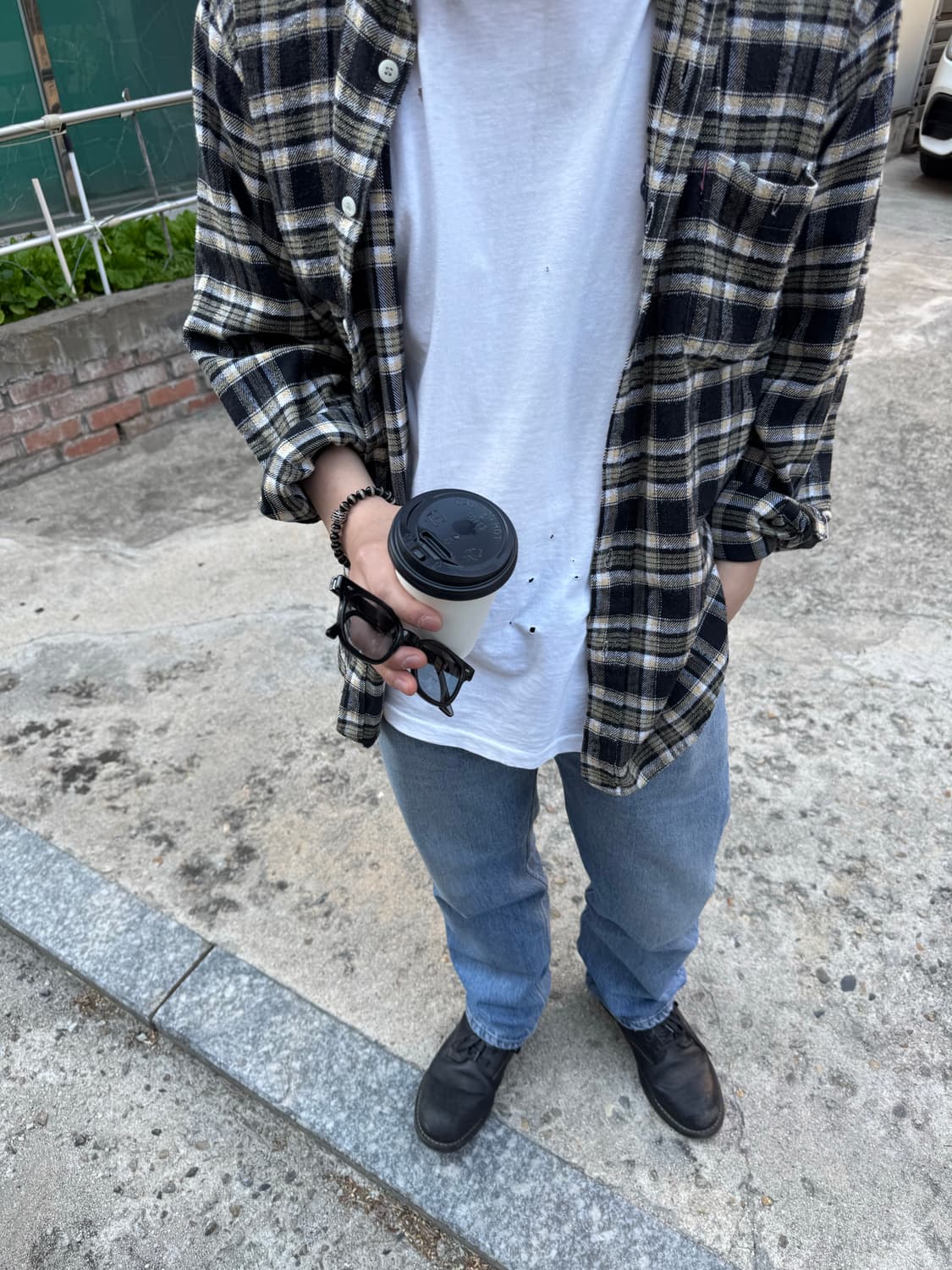 빈티지 블랙 포인트 팔찌 상품이미지5