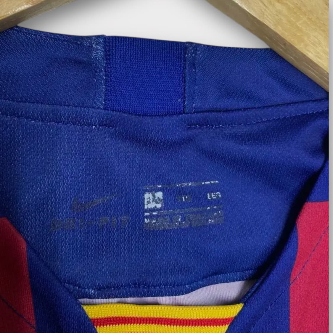 나이키 바르셀로나 19-20시즌 메시 유니폼 2XL 상품이미지6