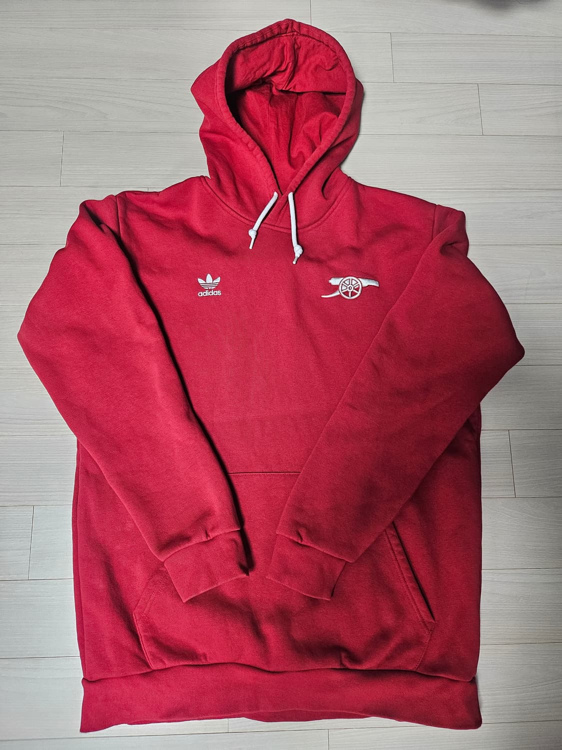 아스날 아디다스 트레포일 후드 XL 상품이미지2