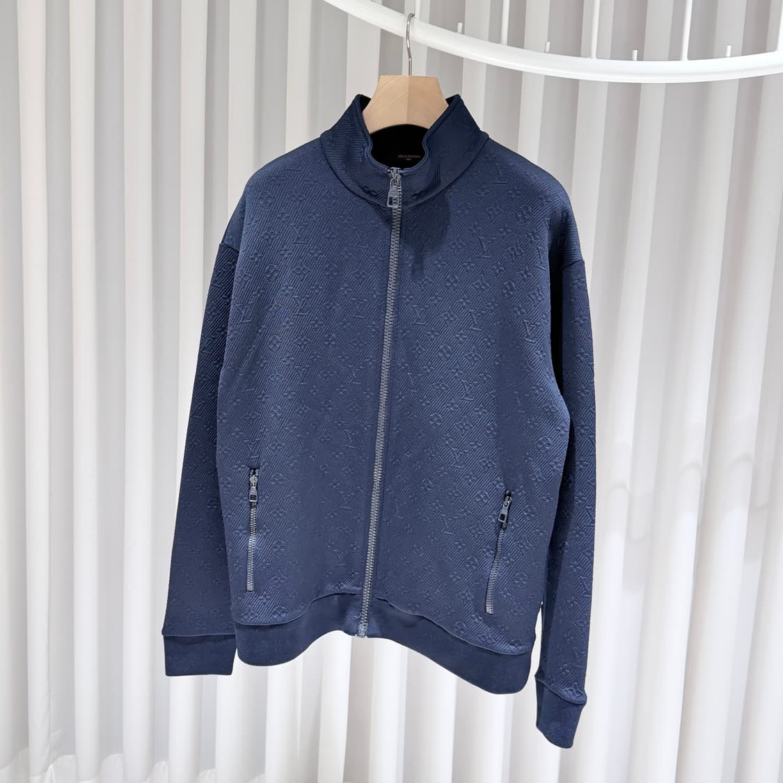 XL / 루이비통 모노그램 네이비 져지 집업 상품이미지2