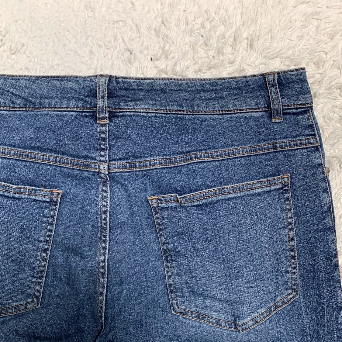 [35] 한섬 시스템 와이드 스트레이트핏 데님팬츠 상품이미지1