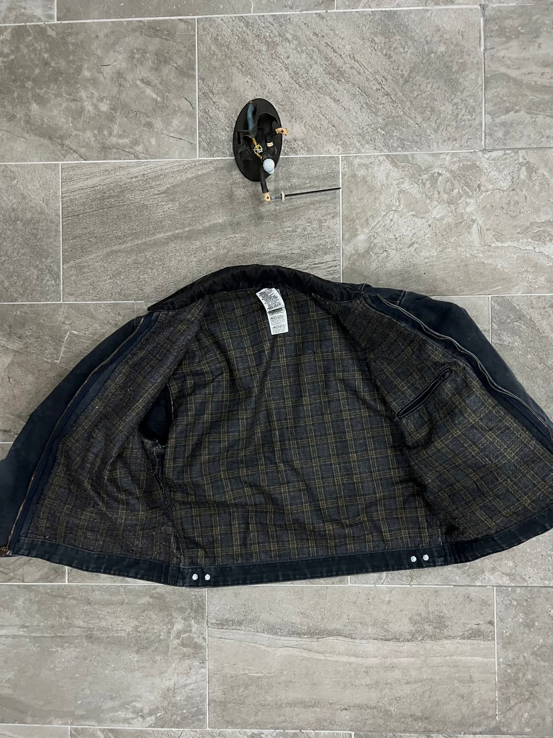 (XL) 칼하트 디트로이트 자켓 J97 PTL 패트롤(IRR) 상품이미지3