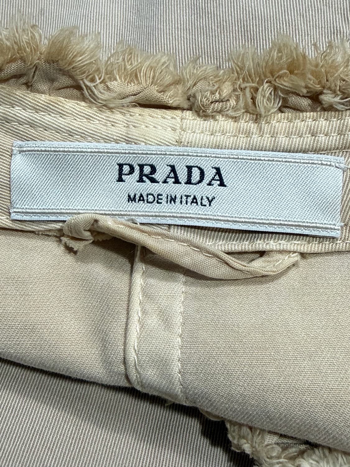 Prada 프라다 논카라 코튼 자켓 상품이미지3
