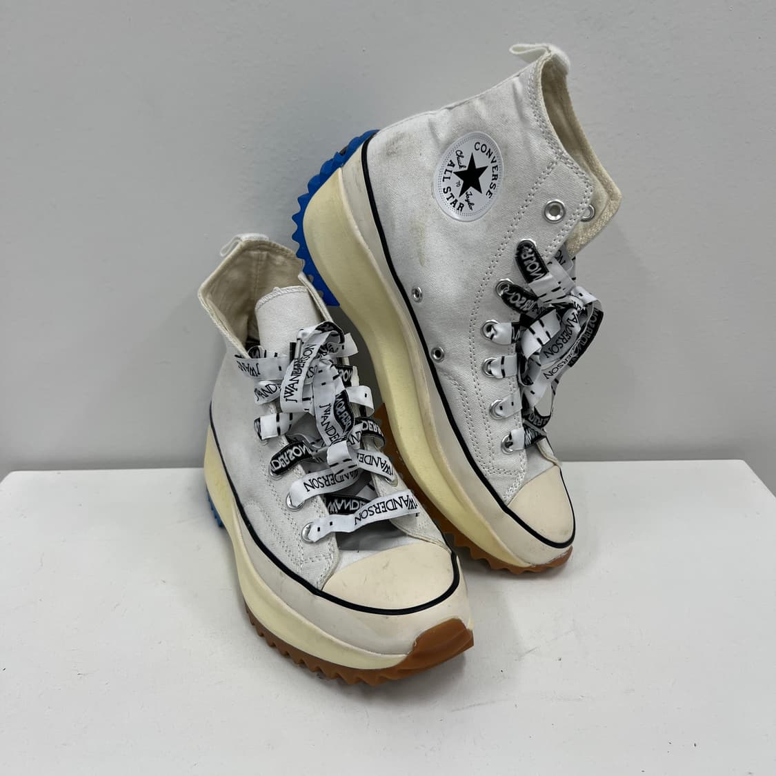 컨버스 X JW 앤더슨 런스타 하이크 하이탑 스니커즈 255 상품이미지1