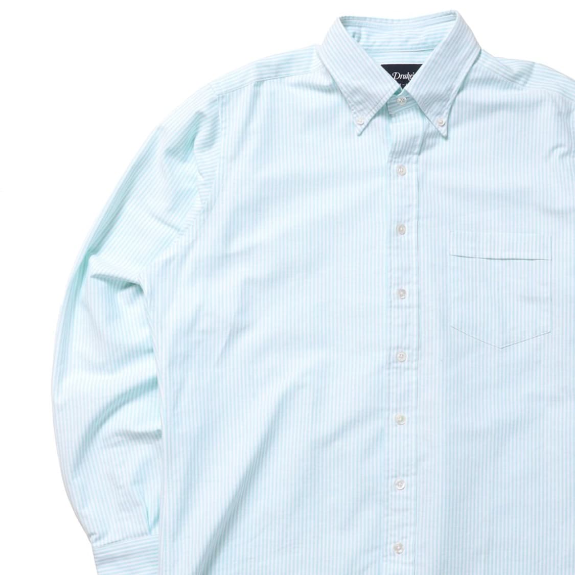 드레익스 Drake's Stripe Shirt 

 상품이미지2