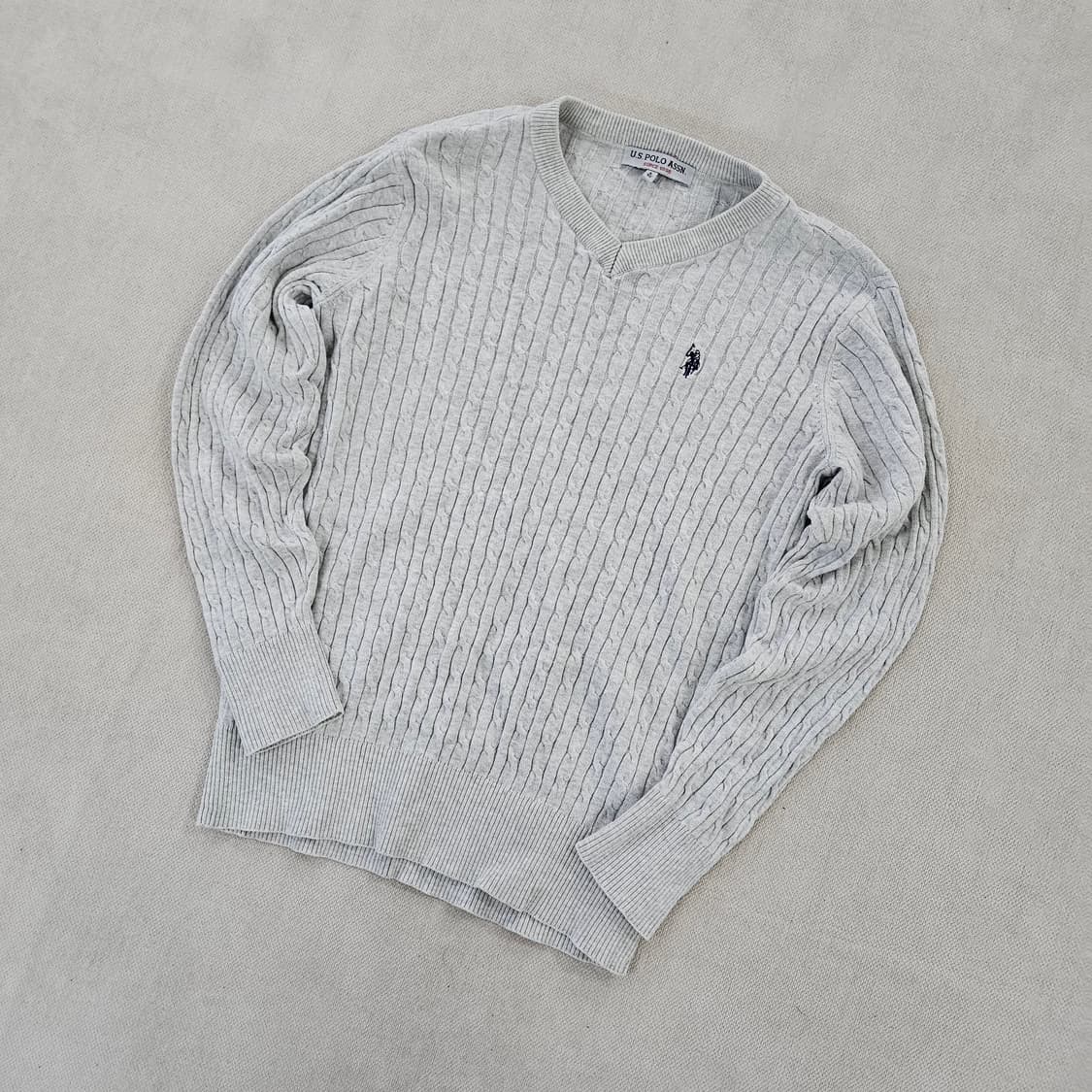 [S] US폴로 여성 꽈배기 니트 스웨터 0121Y1 상품이미지1