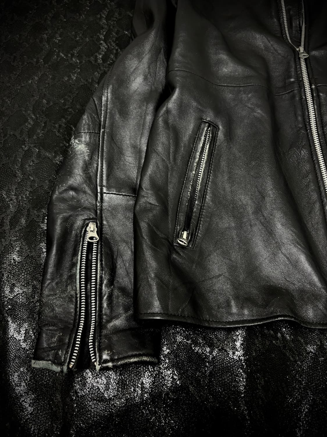 “Vintage” Minimal Chic Mood Black Leathe 상품이미지2