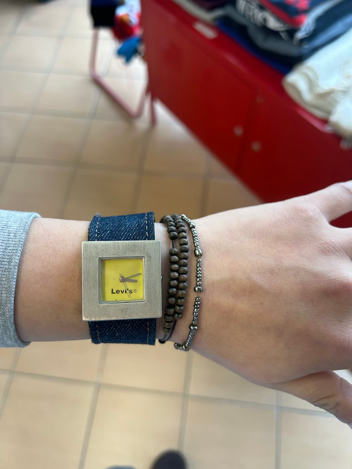 빈티지 리바이스 손목시계 상품이미지1