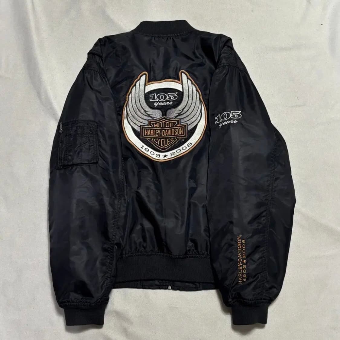 할리데이비슨 105주년 기념 봄버 자켓 상품이미지3