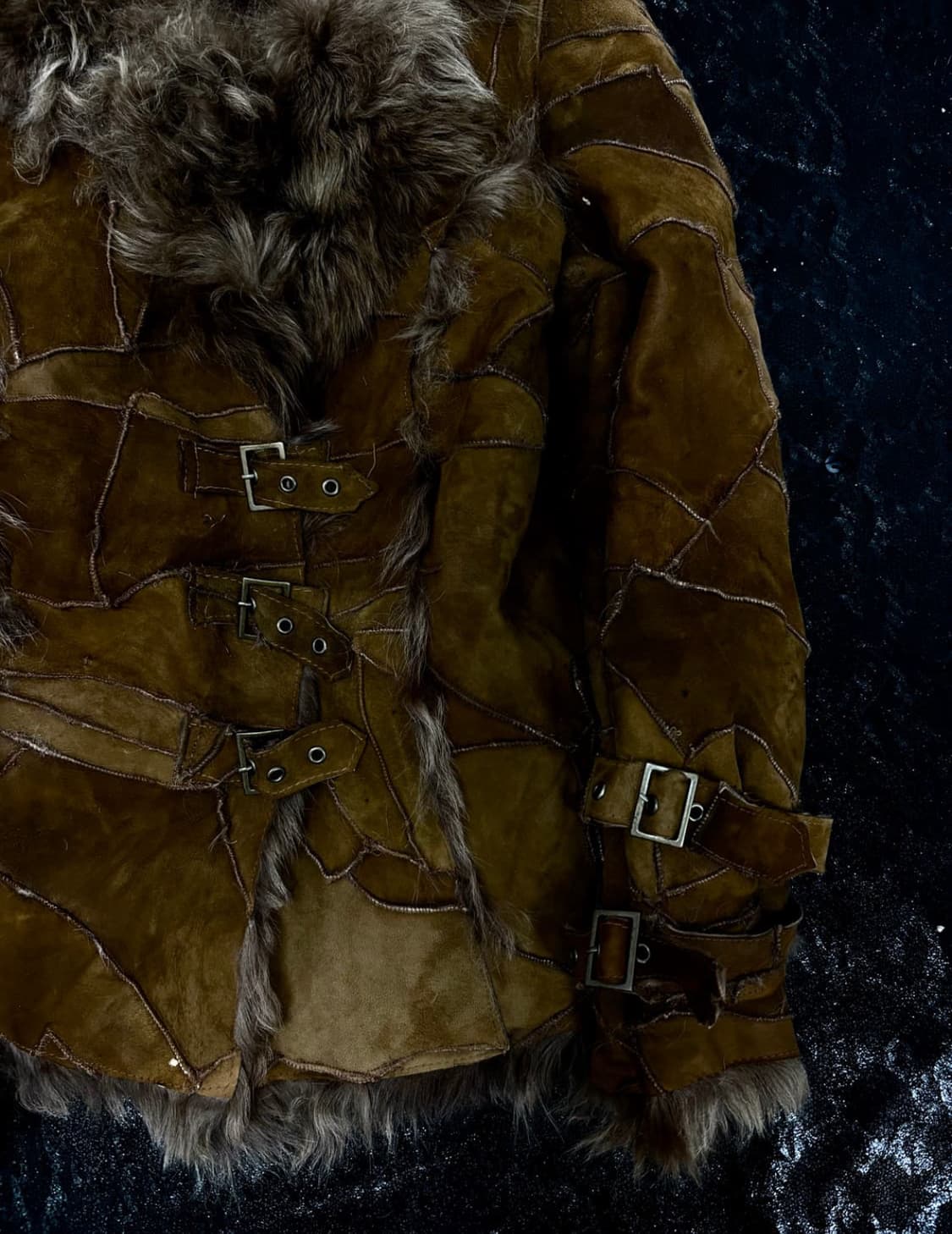 갸루 퍼무스탕 퍼자켓  상품이미지6