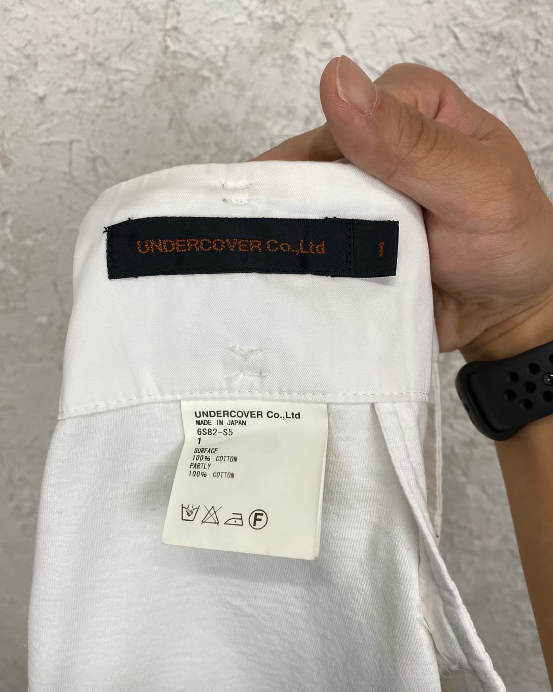 언더커버 2006 S/S “T” 디스트레스드 넷 도킹 카고 랩 스커트 상품이미지7