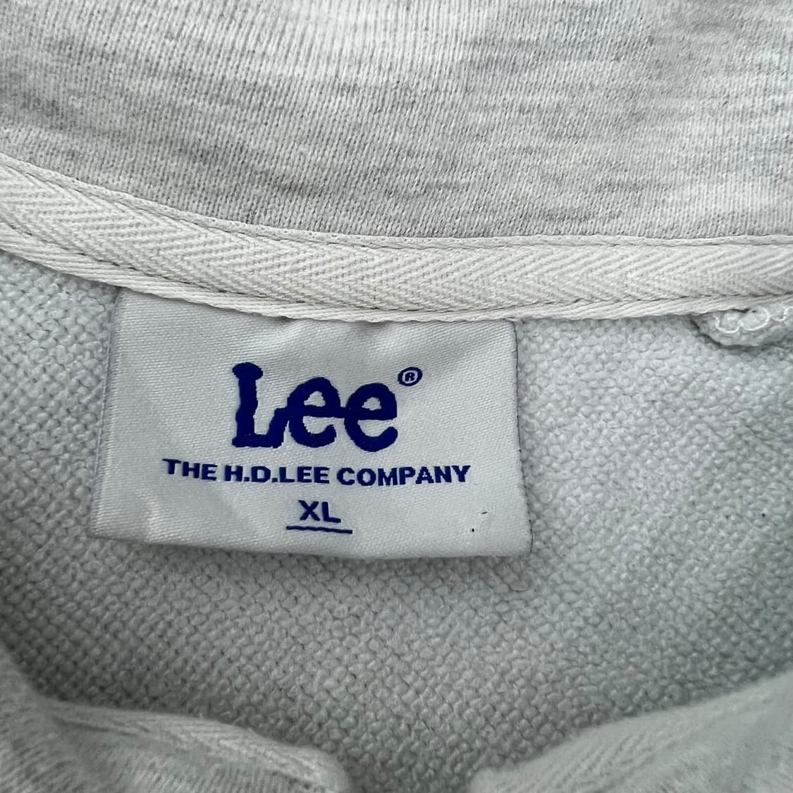 LEE 리 스트라이프 배색 카라 반집업 럭비티셔츠 상품이미지9
