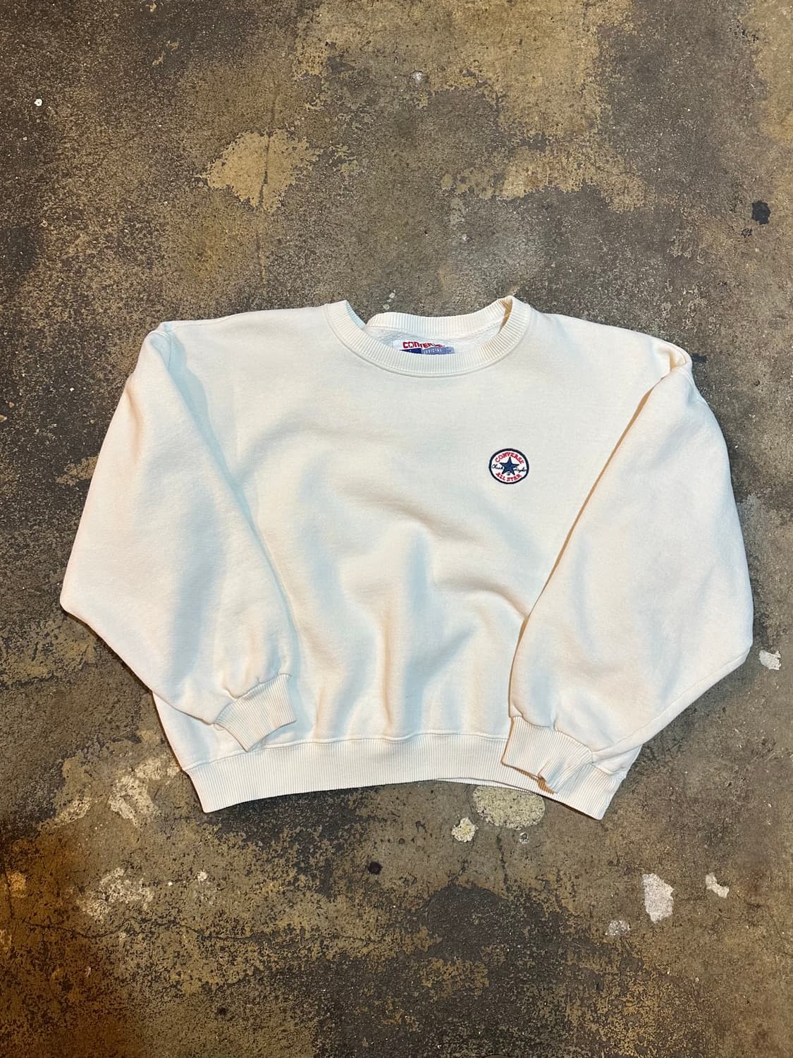 빈티지 90s 컨버스 크롭 스웻셔츠  상품이미지1