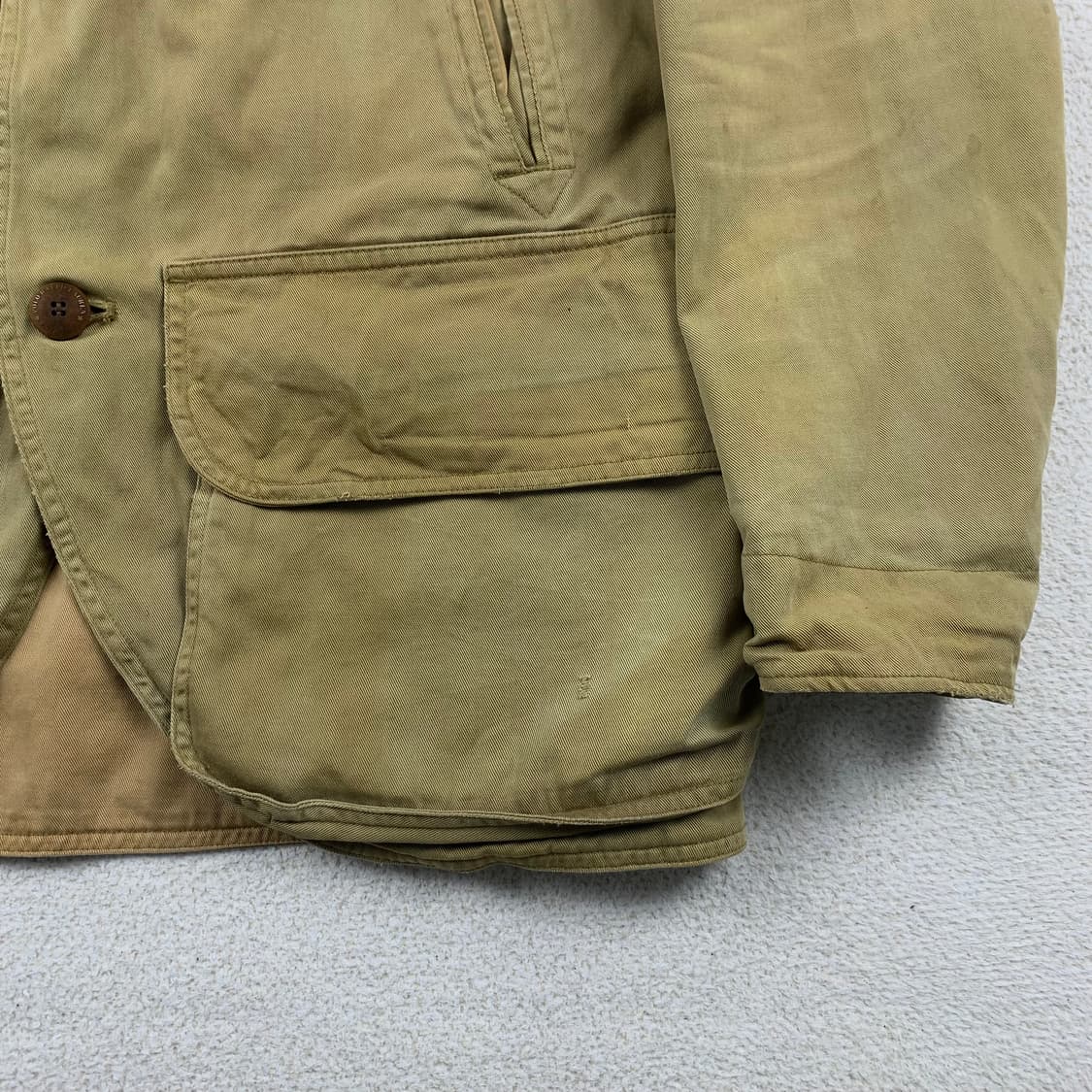 폴로 랄프로렌 코듀로이 카라 헌팅 자켓 베이지 상품이미지5