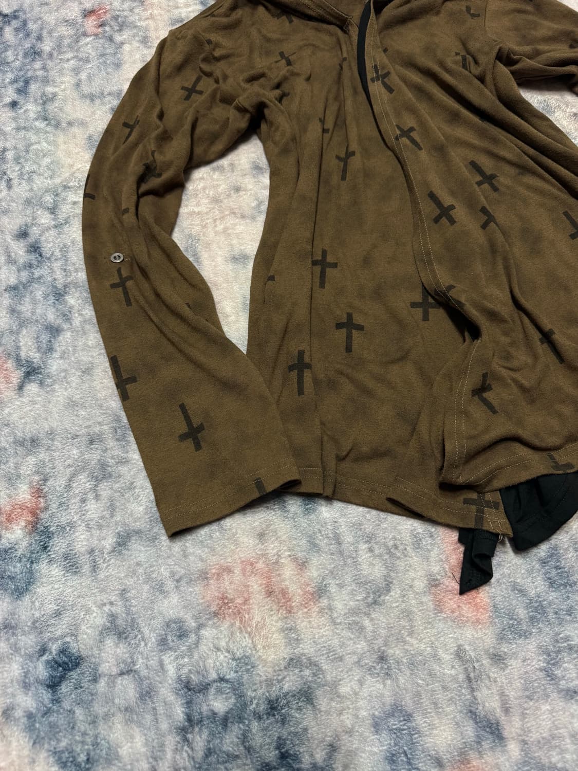 Launching pad gothic cross cardigan 상품이미지5