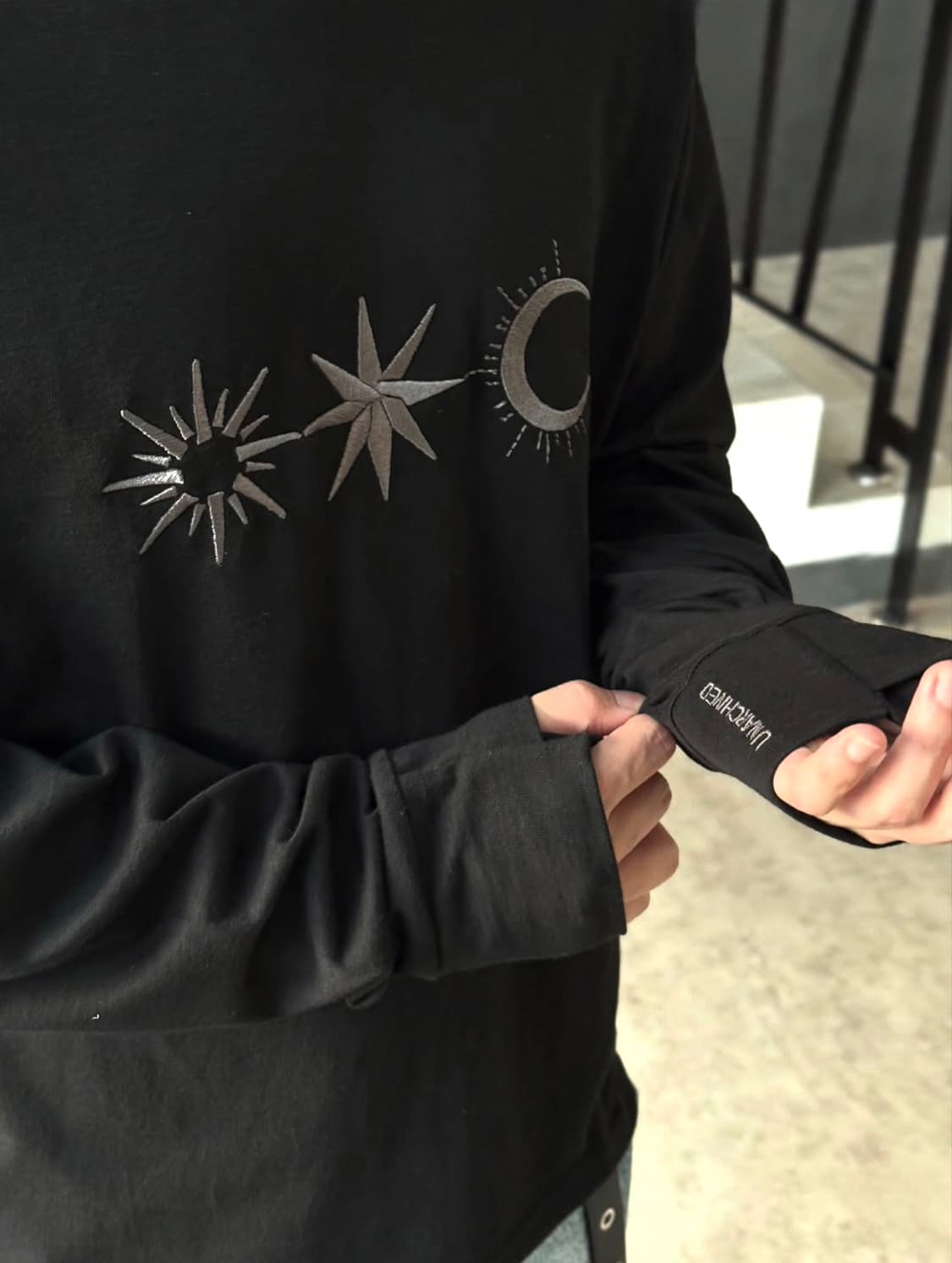 언아카이브드 × 음양 후드 롱슬리브 상품이미지1