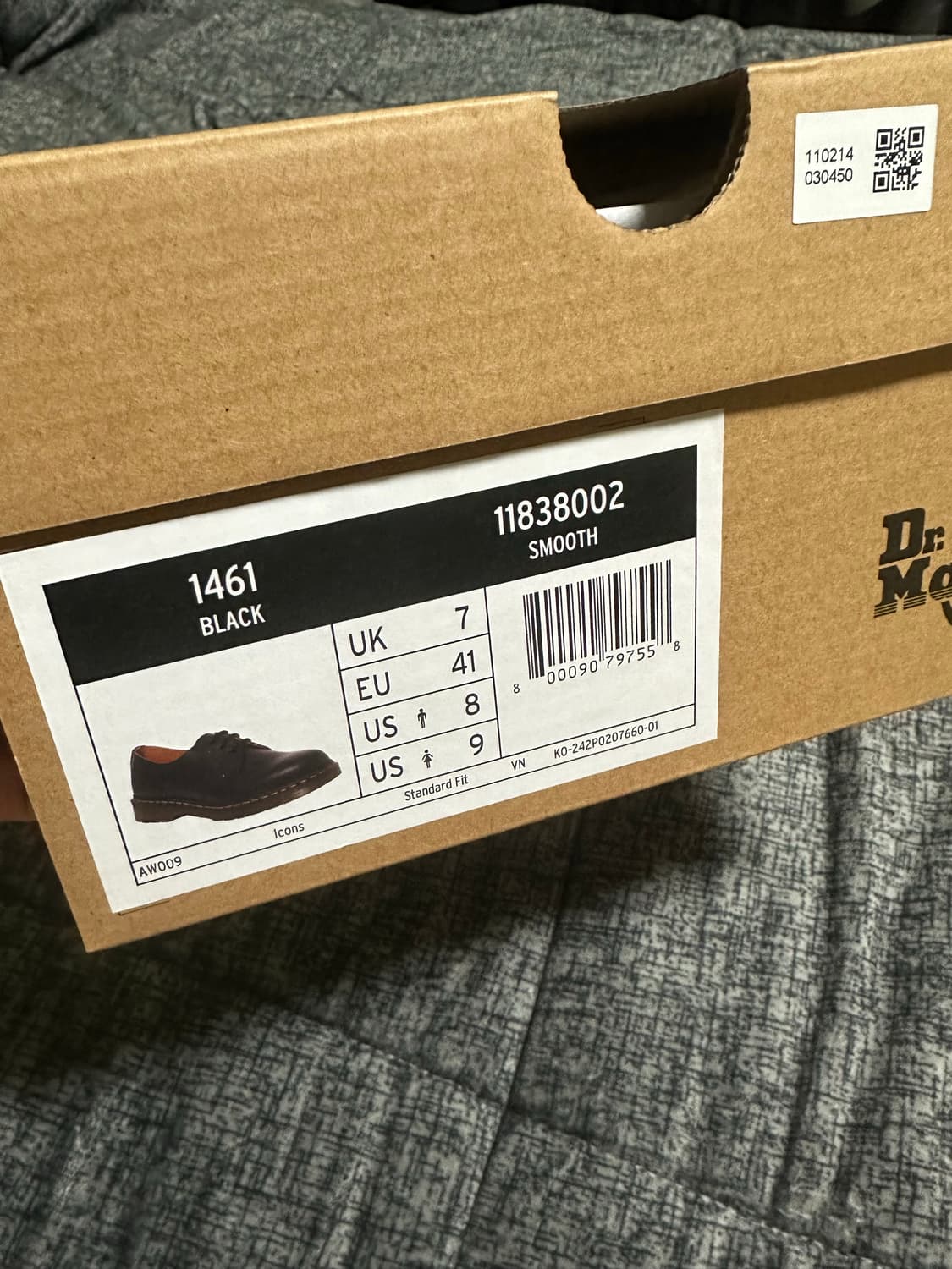 (260,uk7) 닥터마틴 1461 스무스 상품이미지8