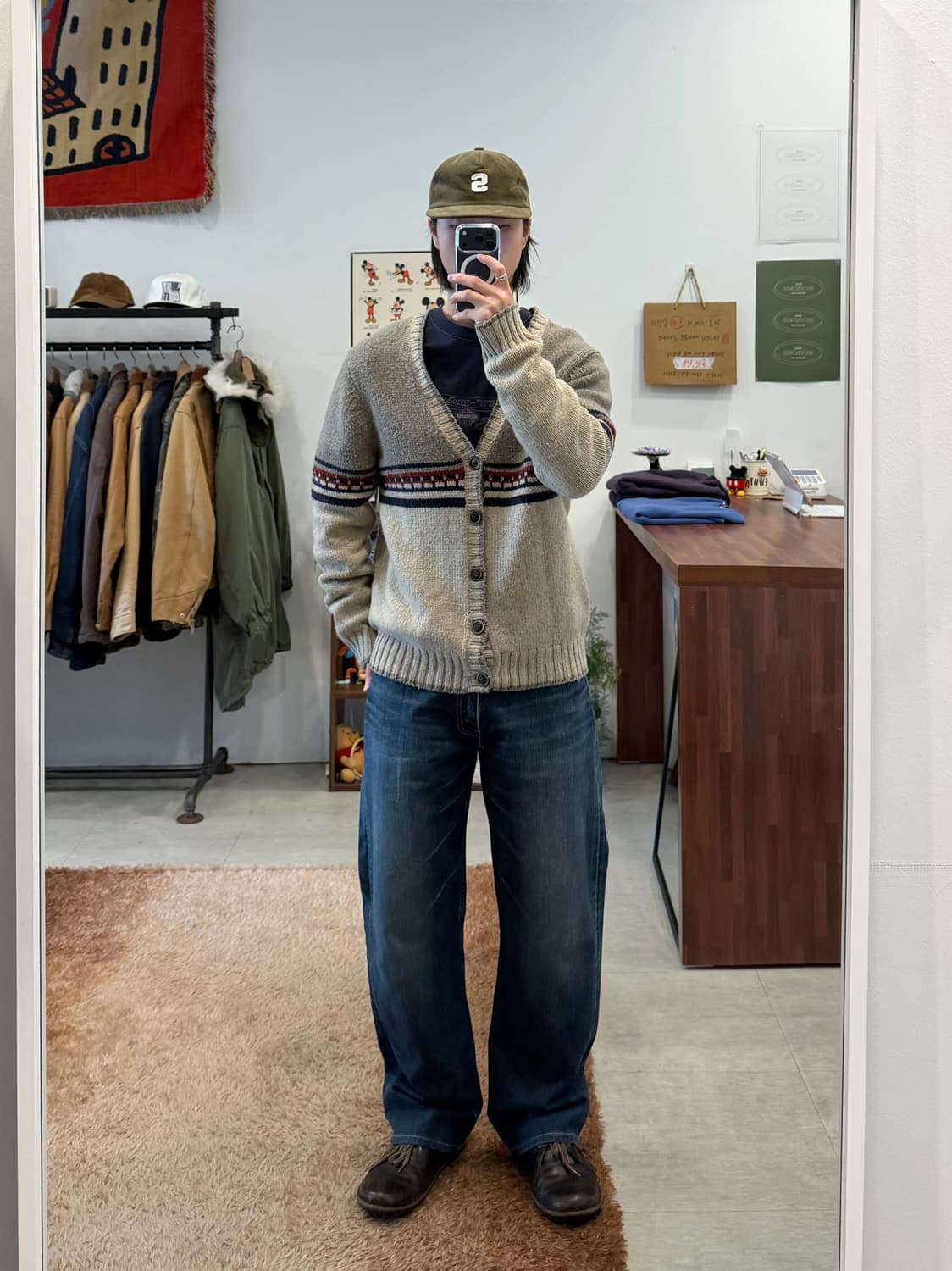 Brooks Brothers 브룩스 브라더스 울 캐시미어 가디건 상품이미지2