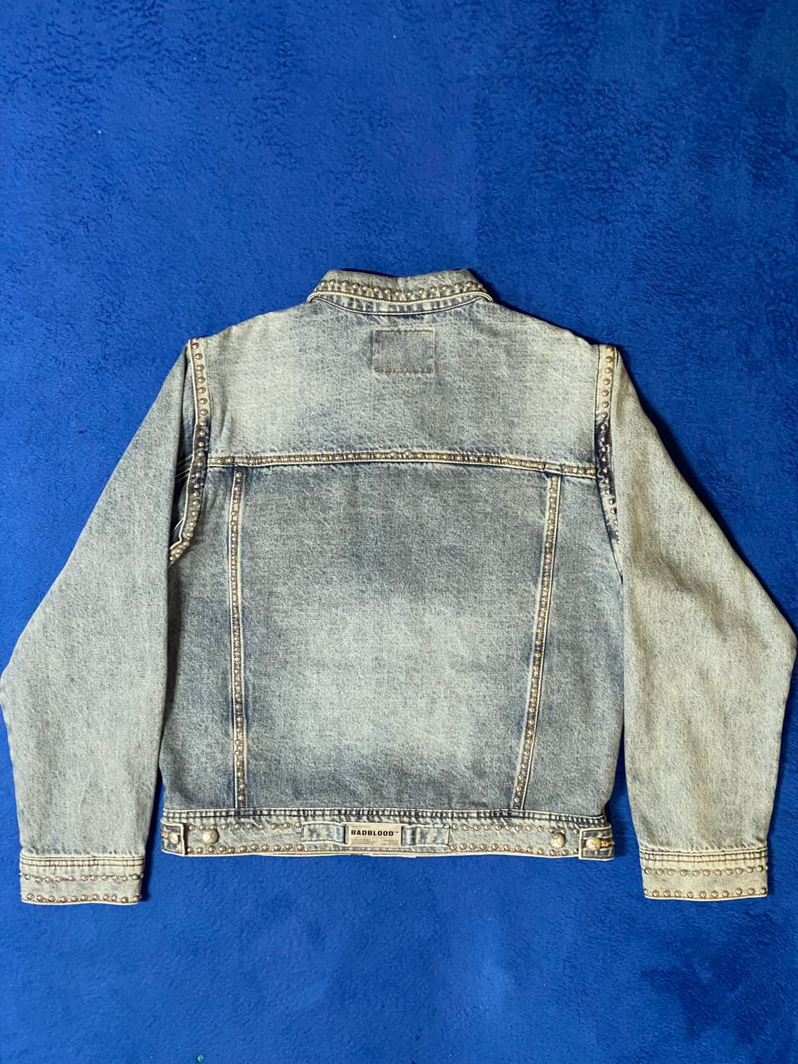 BADBLOOD 배드블러드 스터드 데님 트러커 자켓 상품이미지6