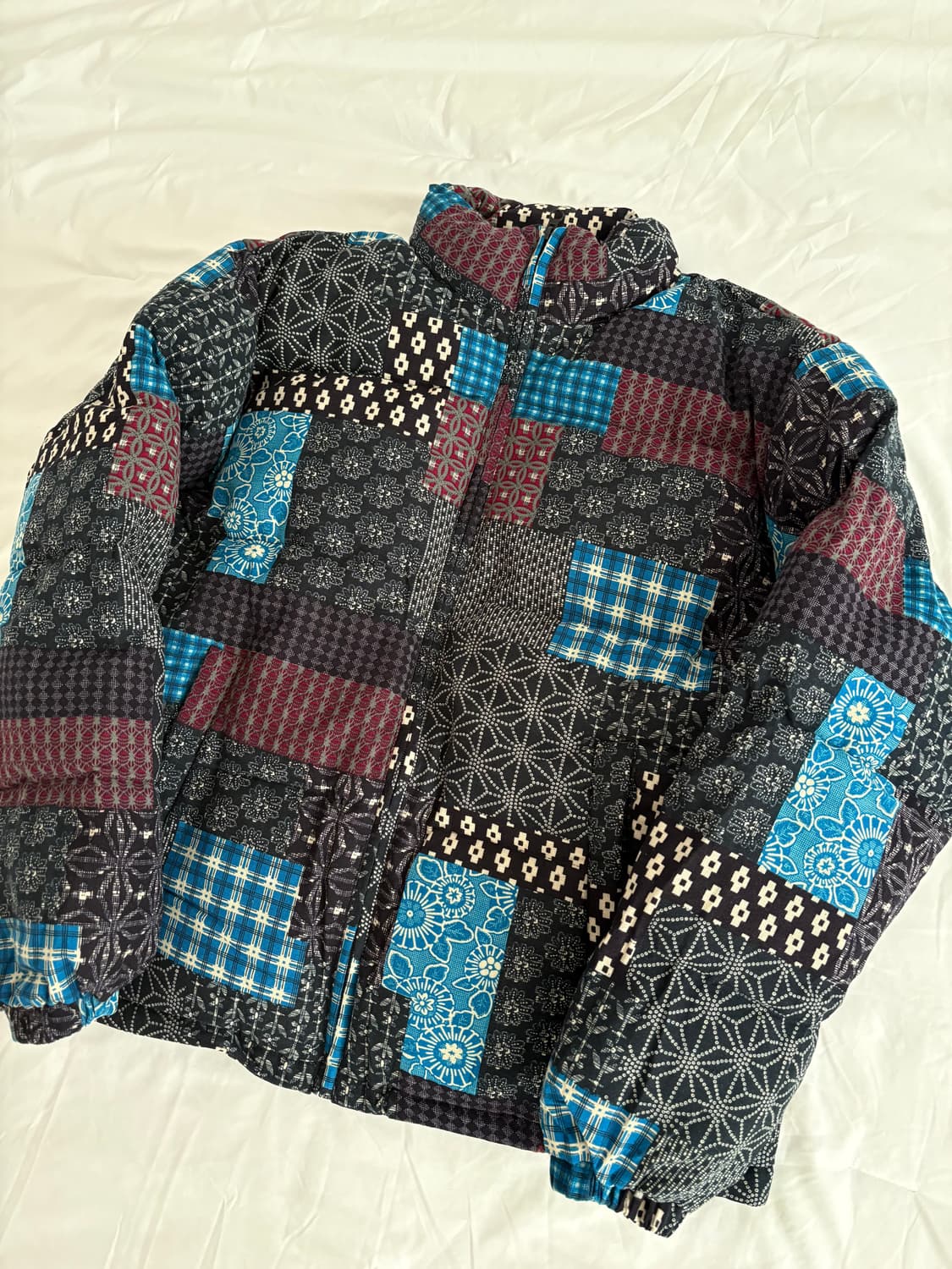 patchwork padding 패치워크 패딩 상품이미지4