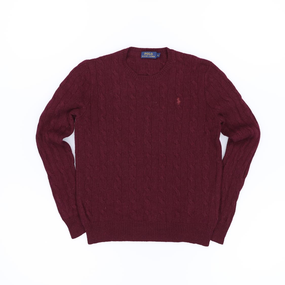 [M] 신형 폴로 랄프로렌 메리노울 케이블 니트 스웨터 3875 상품이미지1