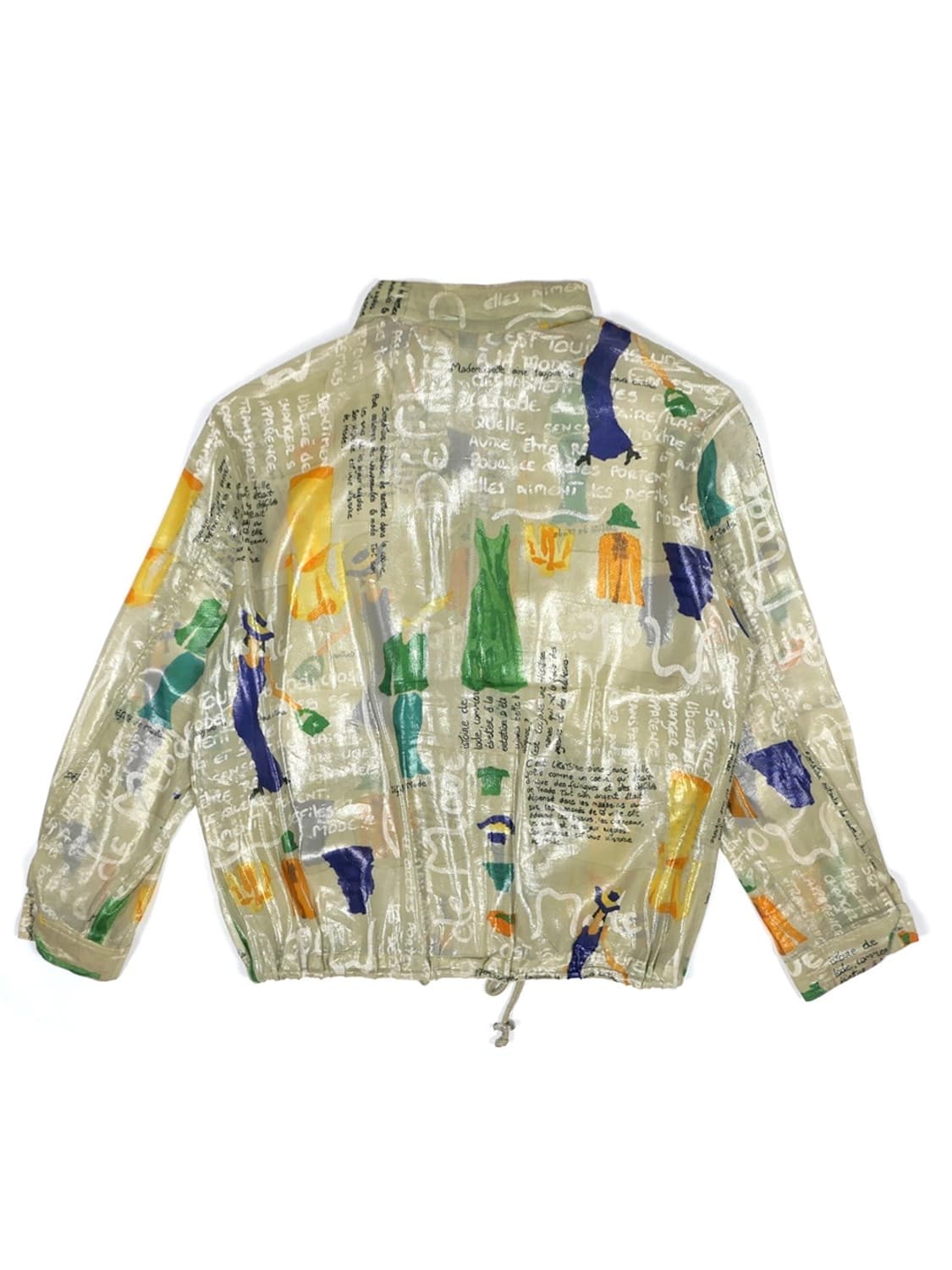 vintage sheer printed jacket 상품이미지4