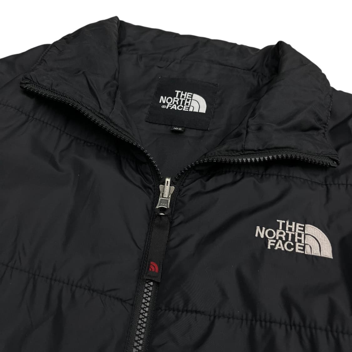 노스페이스 블랙 경량 패딩 100 상품이미지6