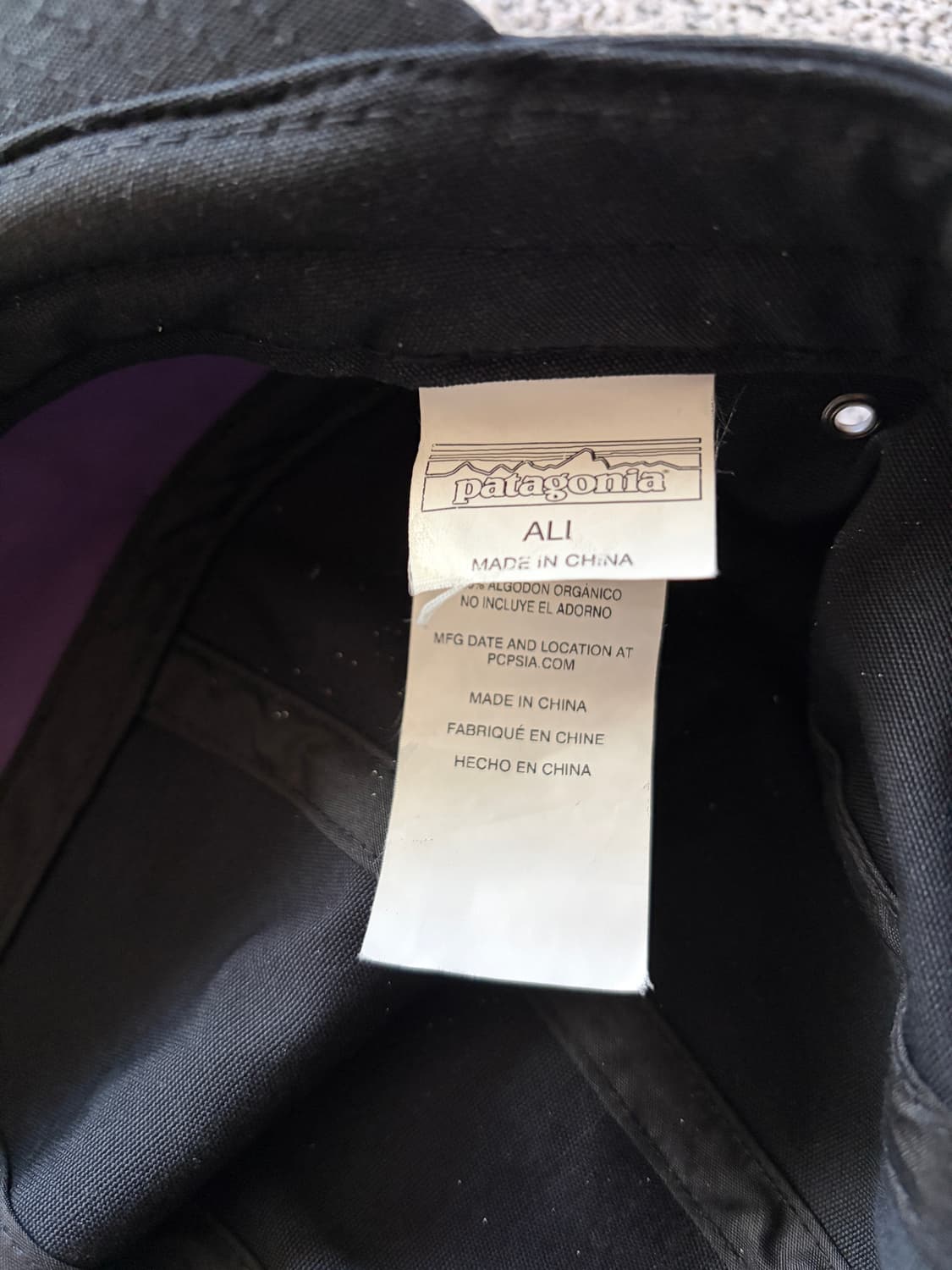 11년도 파타고니아 피츠로이 레벨 트래드스미스  캡 상품이미지3