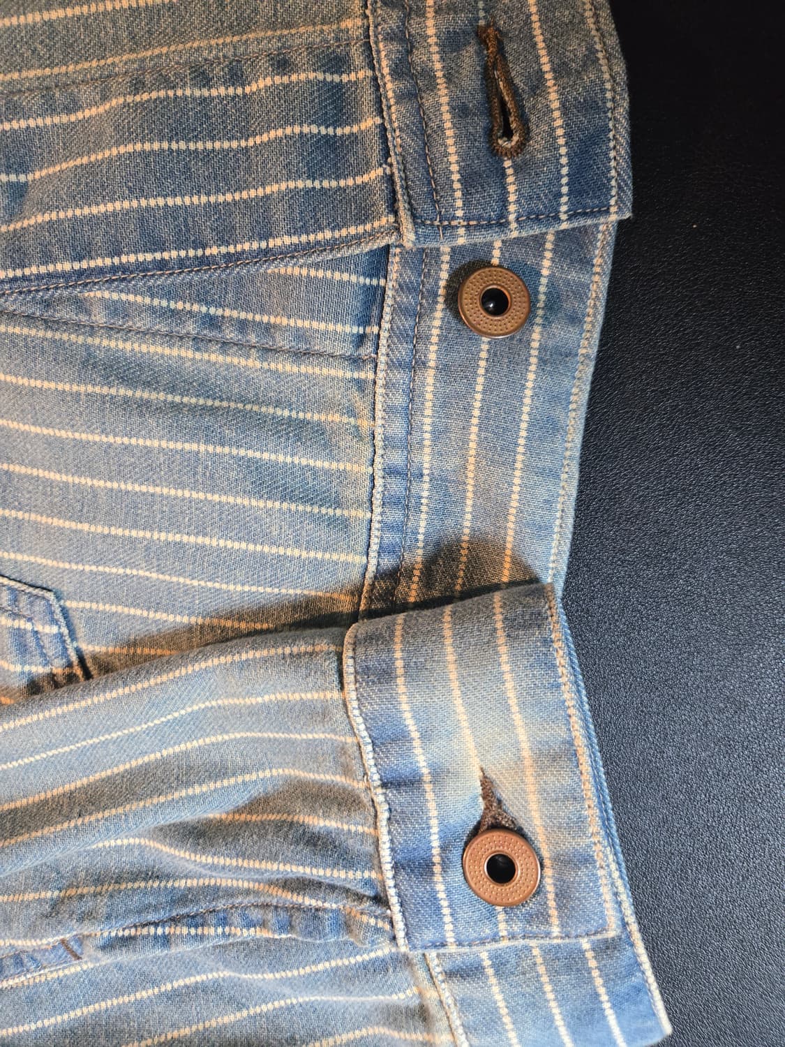 RRL 인디고 스트라이프 트월 자켓 상품이미지3