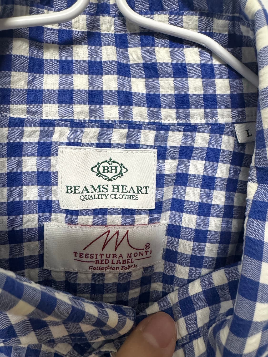 빔즈 하츠 이탈리아 원단 셔츠 상품이미지2