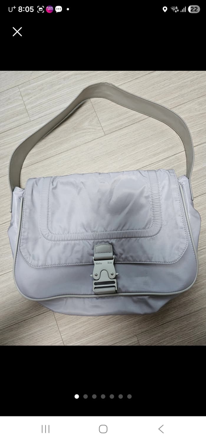 마뗑킴 버클백 그레이 상품이미지1