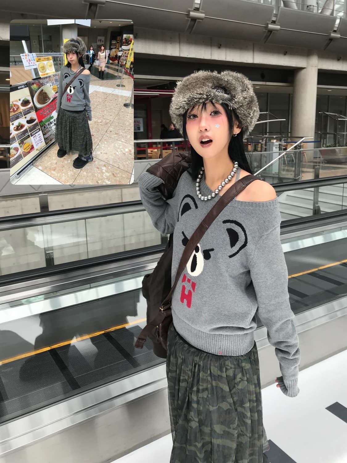 Hysteric Glamour Fxxk Bear Knit 상품이미지6